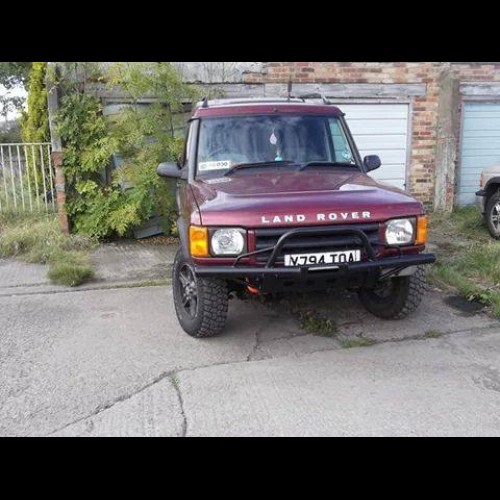 DISCOVERY 1/2 TUBE WINCH BUMPER